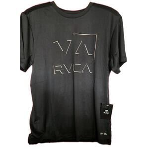 RVCA SPORT VENT KICK OUT CREW PERFORMANCE TEE SZ SMALL NEW WITH TAGS 🔥